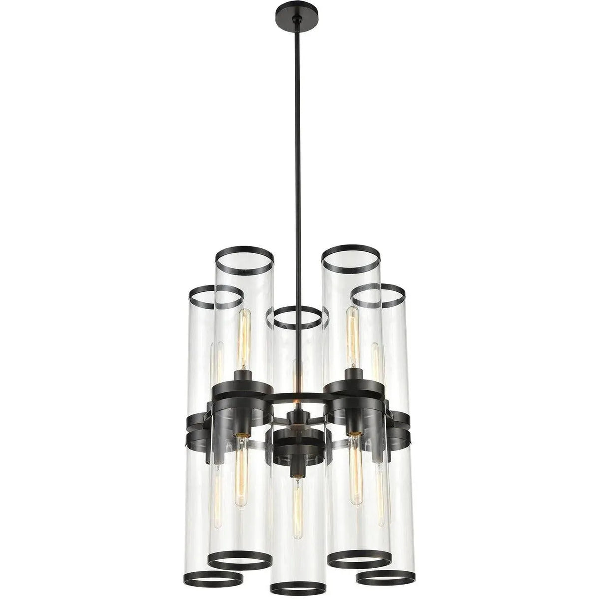 Alora Lighting - Revolve II Chandelier - CH311655UBCG | Montreal Lighting & Hardware