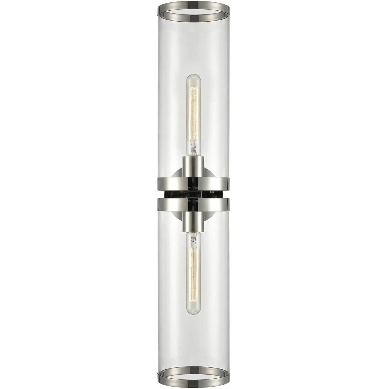 Alora Lighting - Revolve II Wall Sconce - WV311602PNCG | Montreal Lighting & Hardware