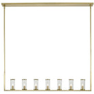Alora Lighting - Revolve Linear Pendant - LP309007NBCG | Montreal Lighting & Hardware