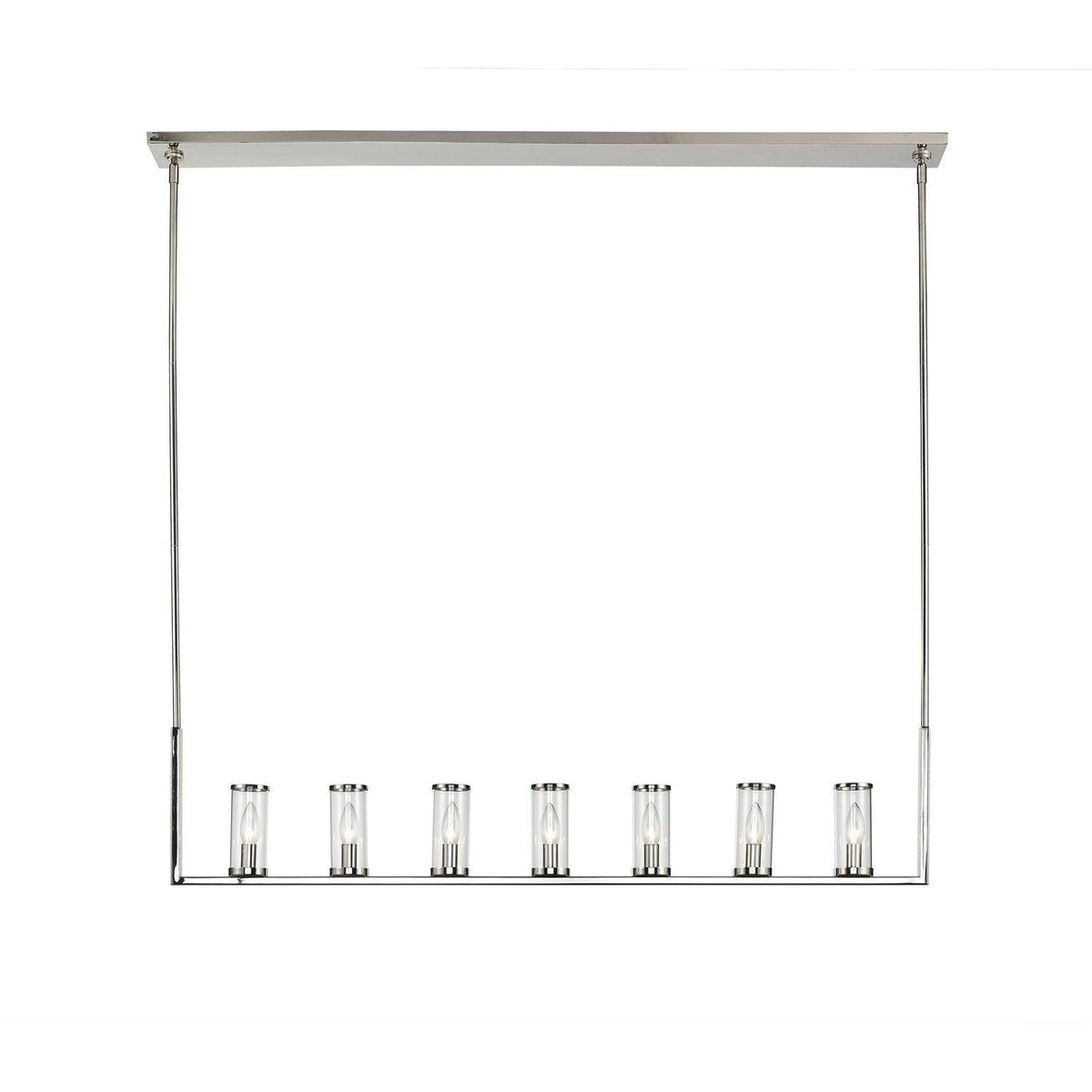 Alora Lighting - Revolve Linear Pendant - LP309007PNCG | Montreal Lighting & Hardware