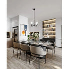 Alora Lighting - Salem Chandelier - CH570423BGCL | Montreal Lighting & Hardware