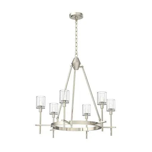 Alora Lighting - Salita Chandelier - CH314306PNCC | Montreal Lighting & Hardware