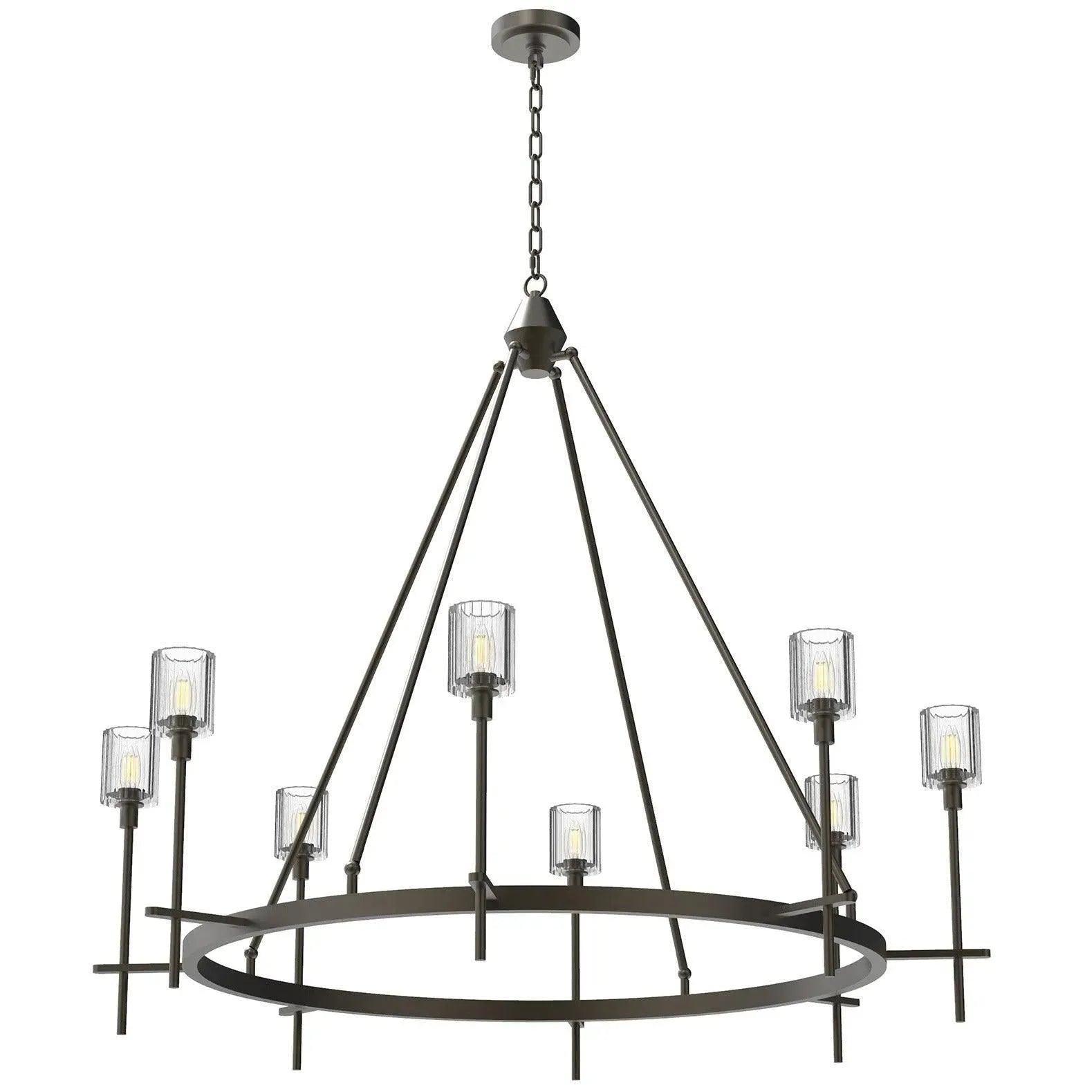 Alora Lighting - Salita Chandelier - CH314308PNCC | Montreal Lighting & Hardware