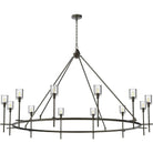 Alora Lighting - Salita Chandelier - CH314308PNCC | Montreal Lighting & Hardware