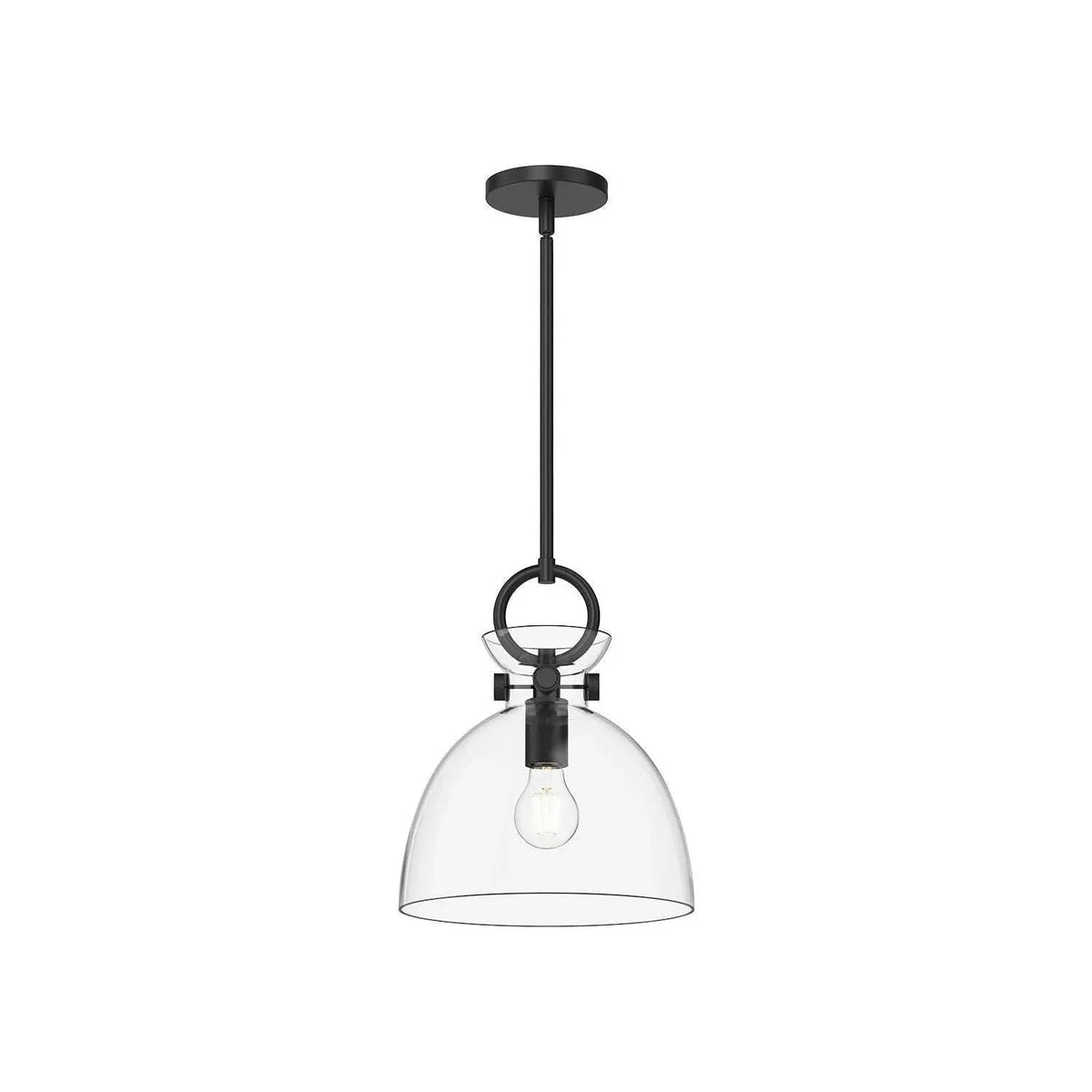 Alora Lighting - Waldo Mini-Pendant - PD411811MBCL | Montreal Lighting & Hardware