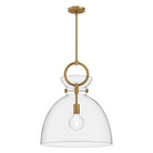 Alora Lighting - Waldo Pendant - PD411818AGCL | Montreal Lighting & Hardware