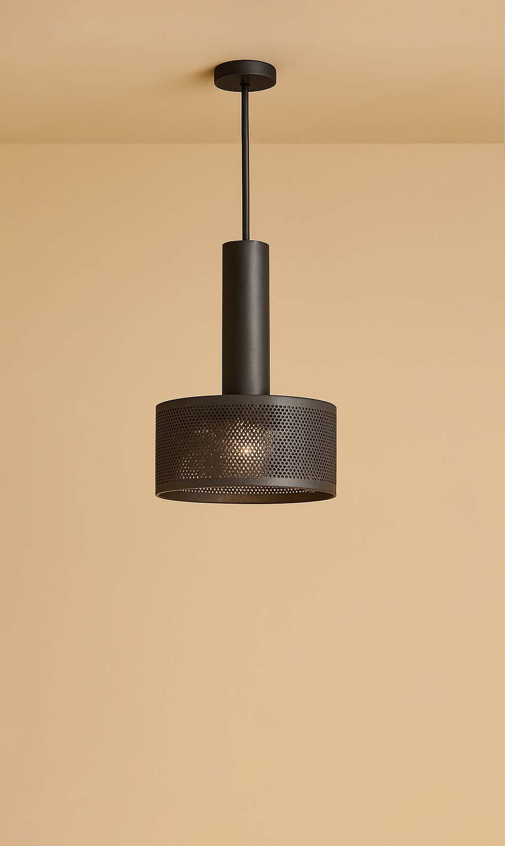 Dounia Home - DH-ALUTUBPEN-SM-MGM - Alula Tubular Pendant Light - Matte Gun Metal