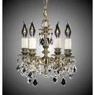 American Brass & Crystal - Biella Brass and Crystal Chandelier - CH9102-A-12G-PI | Montreal Lighting & Hardware