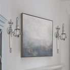 American Brass & Crystal - Brass and Crystal Wall Sconce WS2111 - WS2111-A-08G-ST | Montreal Lighting & Hardware