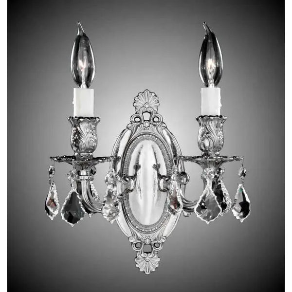 Laiton et Cristal Murale WS9412