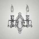 American Brass & Crystal - Brass and Crystal Wall Sconce WS9412 - WS9412-A-08G-PI | Montreal Lighting & Hardware