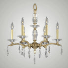 American Brass & Crystal - Kaya Brass and Crystal Chandelier - CH5502-G-37G-ST | Montreal Lighting & Hardware