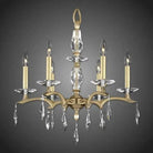 American Brass & Crystal - Kaya Brass and Crystal Chandelier - CH5503-G-36G-ST | Montreal Lighting & Hardware