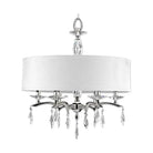 American Brass & Crystal - Kaya Shaded Brass and Crystal Chandelier - CH5603-G-38G-ST-HL | Montreal Lighting & Hardware