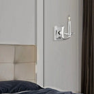 American Brass & Crystal - Kensington Brass and Crystal Wall Sconce - WS5381-38G-ST | Montreal Lighting & Hardware