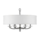 American Brass & Crystal - Kensington Shaded Brass and Crystal Chandelier - CH5426-38G-ST-HL | Montreal Lighting & Hardware
