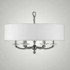 American Brass & Crystal - Kensington Shaded Brass and Crystal Chandelier - CH5426-38G-ST-HL | Montreal Lighting & Hardware