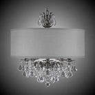 American Brass & Crystal - Llydia Shaded Brass and Crystal Chandelier - CH6512-A-10G-PI-GL | Montreal Lighting & Hardware