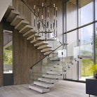 American Brass & Crystal - Magro Brass and Crystal Chandelier - CH3502-37G-38G-ST | Montreal Lighting & Hardware