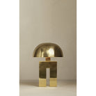 Dounia Home - DH-MUSTABLAM-MGM - Mushroom Table Lamp - Amur - Matte Gun Metal