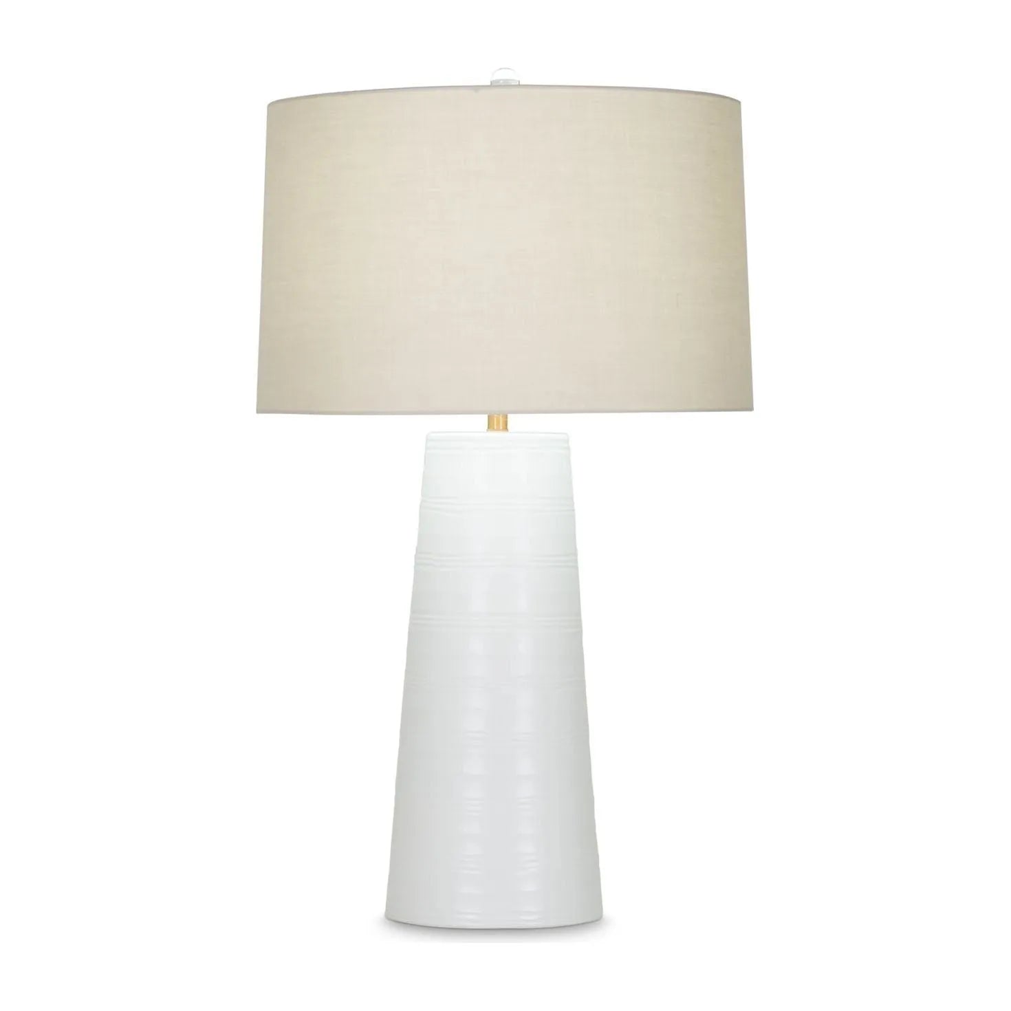 Flow Decor-4010-BGC-Table Lamps-Annabelle-White