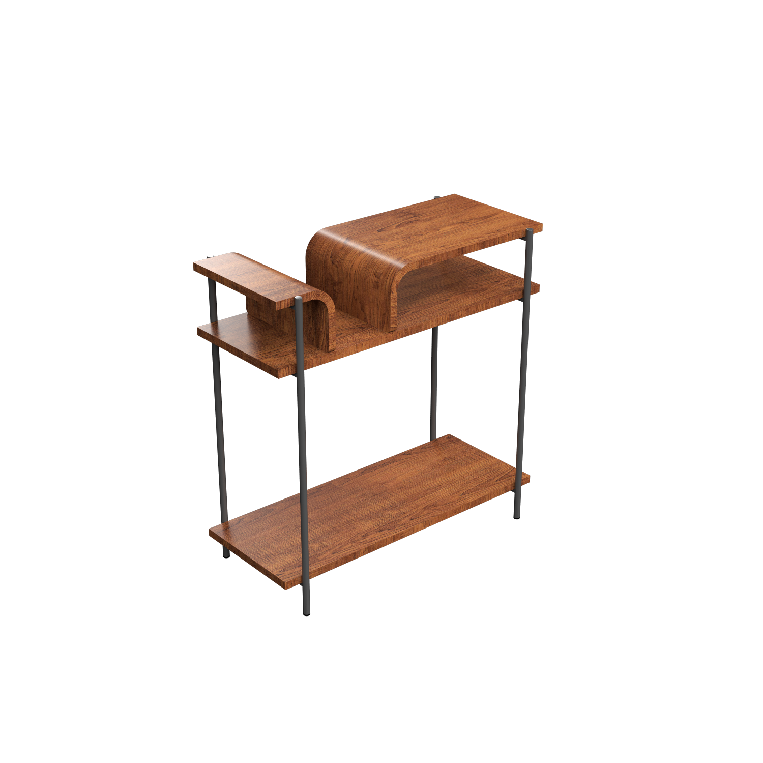 Accord Lighting - ACC-F1023.06 - Console Tables Accord Cascade F1022 F1023 - Cascade - Imbuia