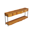 Accord Lighting F1031.12 Horizon Accord Console Table in Teak