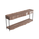 Accord Lighting F1031.18 Horizon Accord Console Table in American Walnut