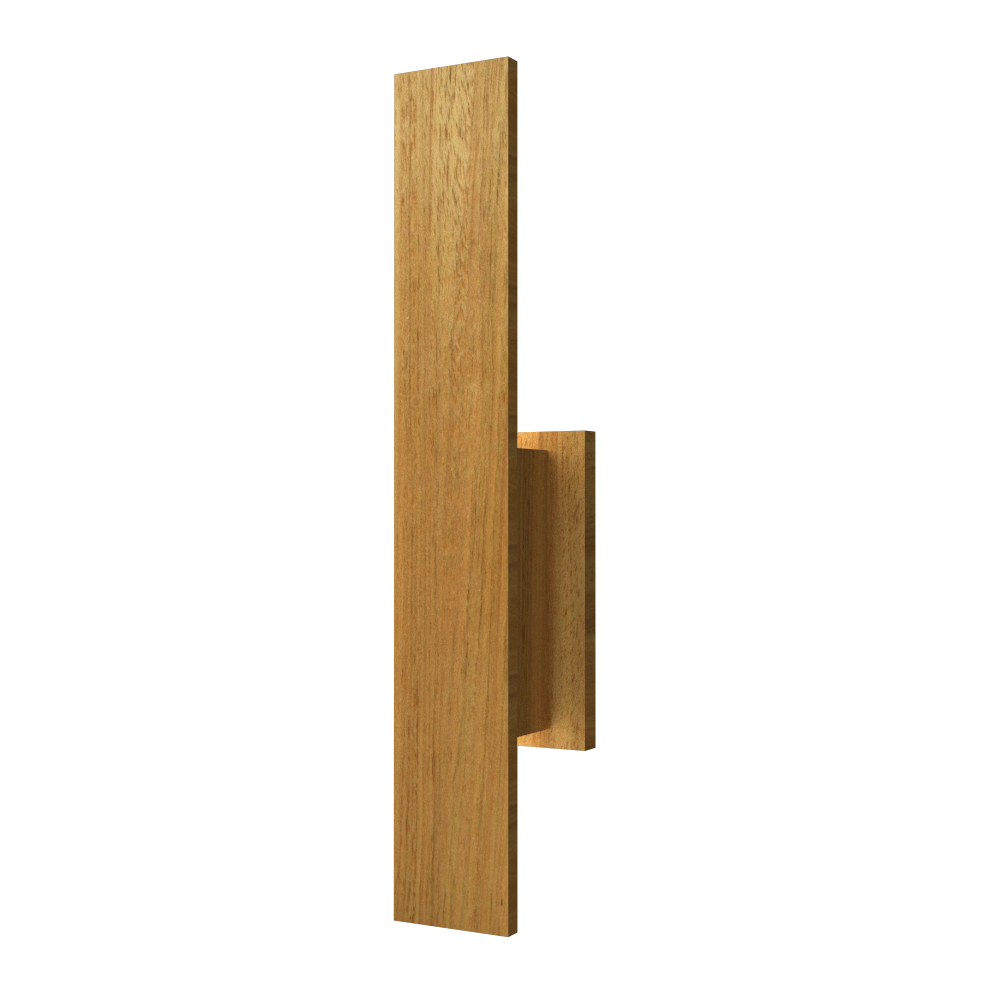 Accord Lighting 4132LED.09 Clean Accord Wall Lamp in Louro Freijo