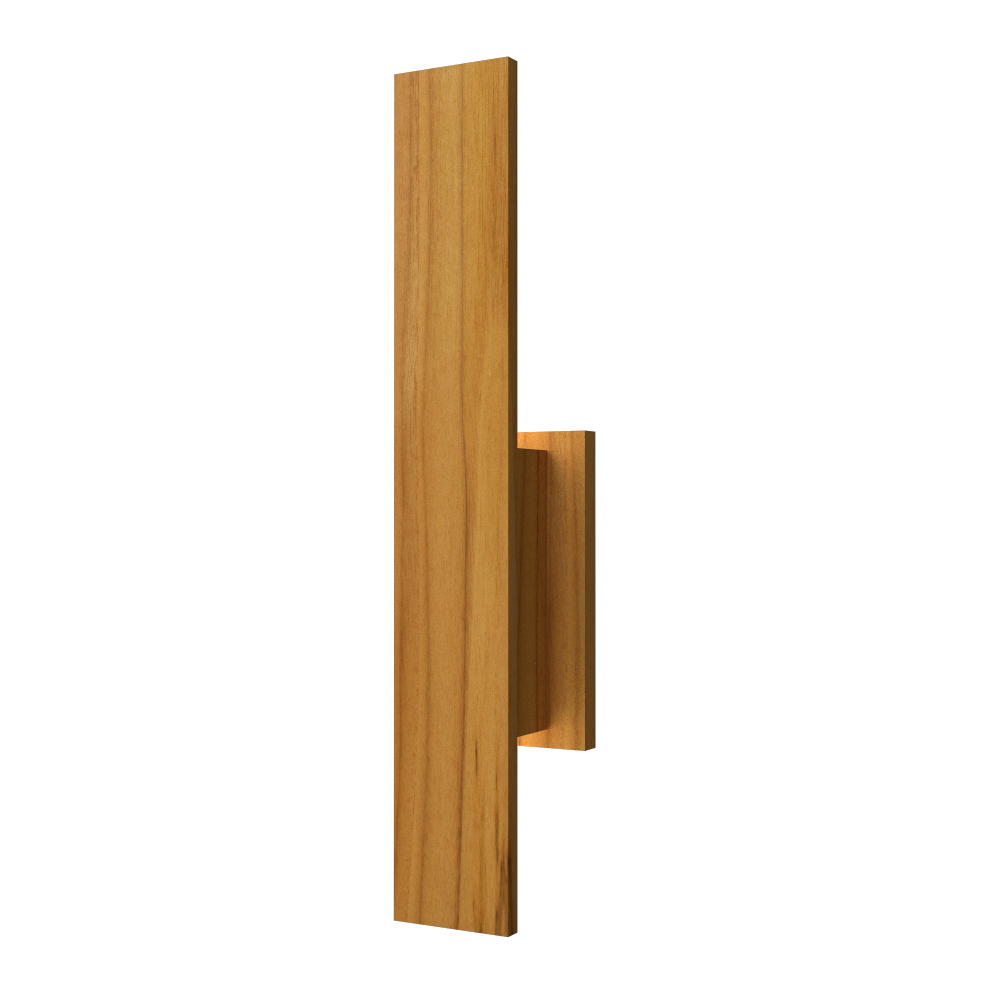Accord Lighting 4132LED.12 Clean Accord Wall Lamp in Teak