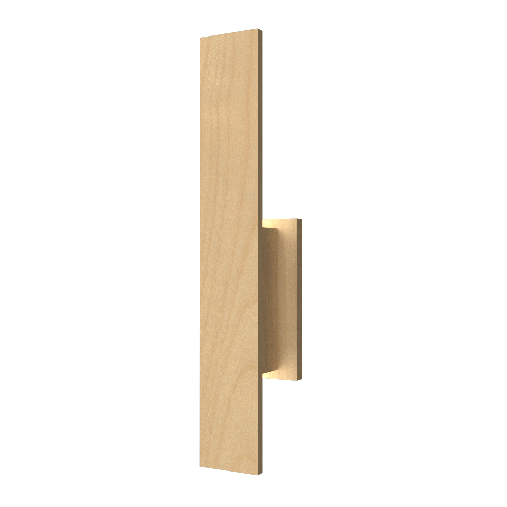 Accord Lighting 4132LED.34 Clean Accord Wall Lamp in Maple