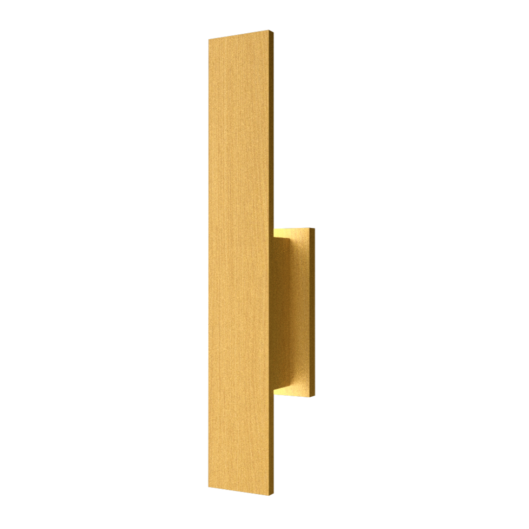 Accord Lighting 4132LED.49 Clean Accord Wall Lamp in Organic Gold
