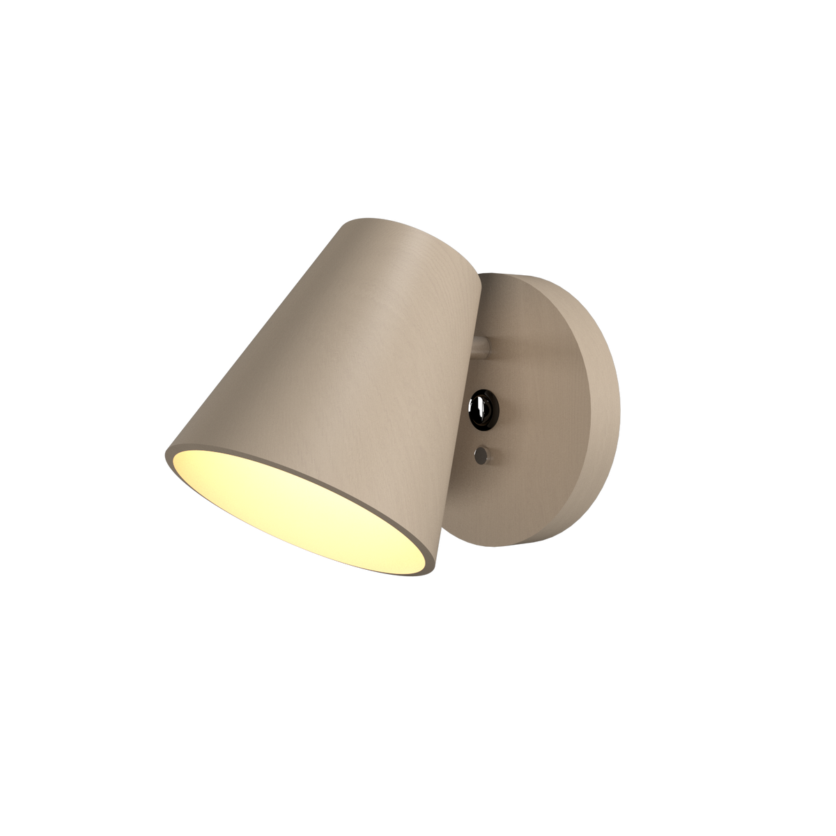 Applique murale conique Accord Lighting 4199.48, coloris cappuccino organique