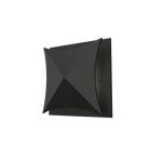 Accord Lighting 4063LED.44 Facet Accord Wall Lamp in Charcoal