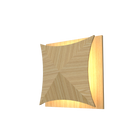 Accord Lighting 4063LED.45 Facet Accord Wall Lamp in Sand