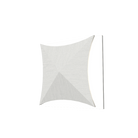 Accord Lighting 4063LED.47 Facet Accord Wall Lamp in Organic White