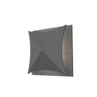 Accord Lighting 4063LED.50 Facet Accord Wall Lamp in Organic Grey