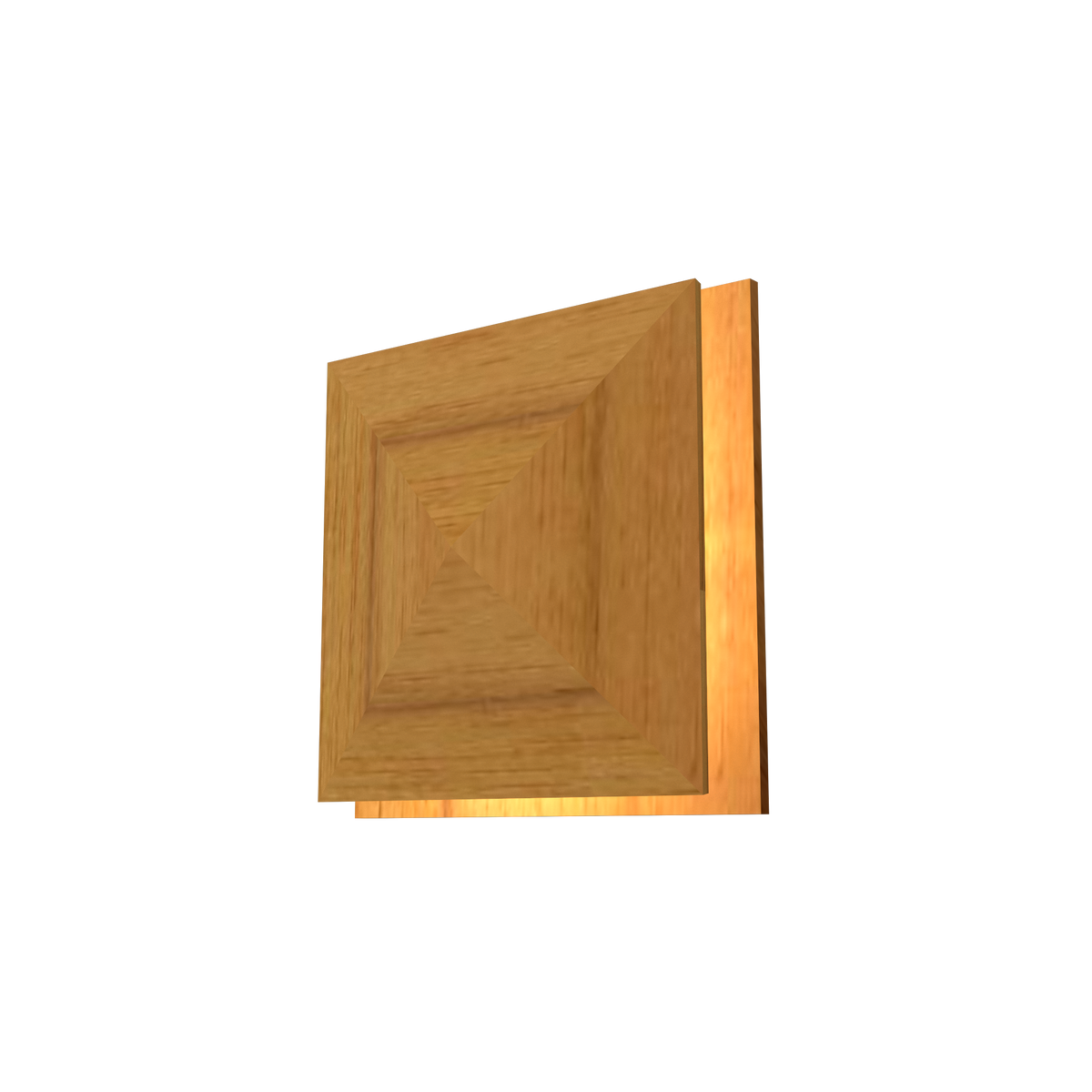 Accord Lighting 4064LED.12 Facet Accord Wall Lamp in Teak