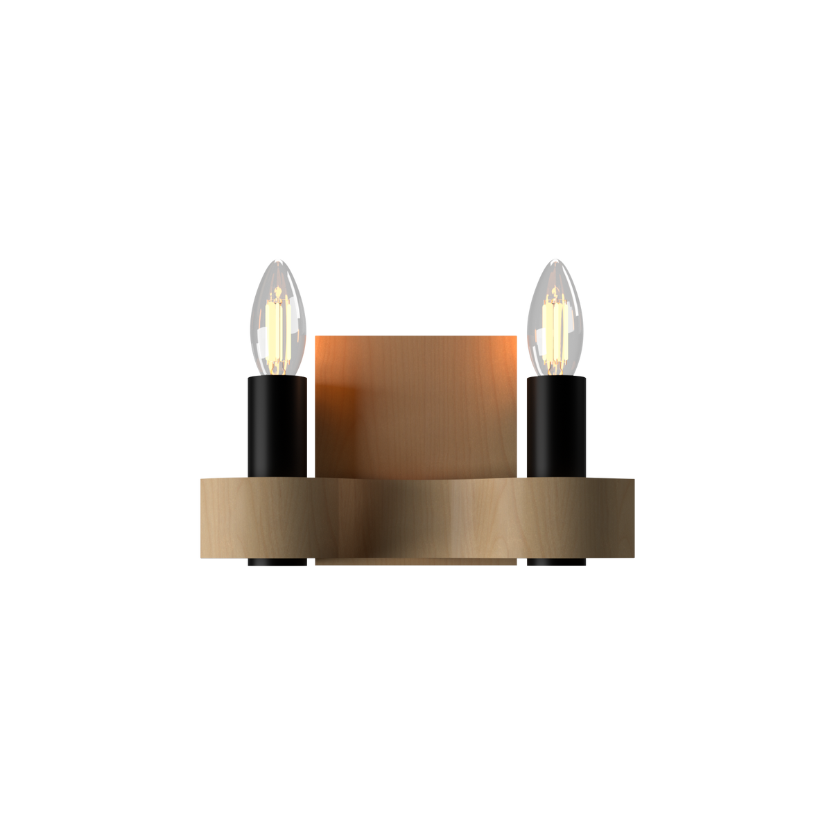 Accord Lighting 4203.34 Flow Accord Wall Lamp in Maple