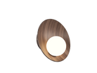 Applique murale Accord Lighting 4217.18 Oyster Accord en noyer américain