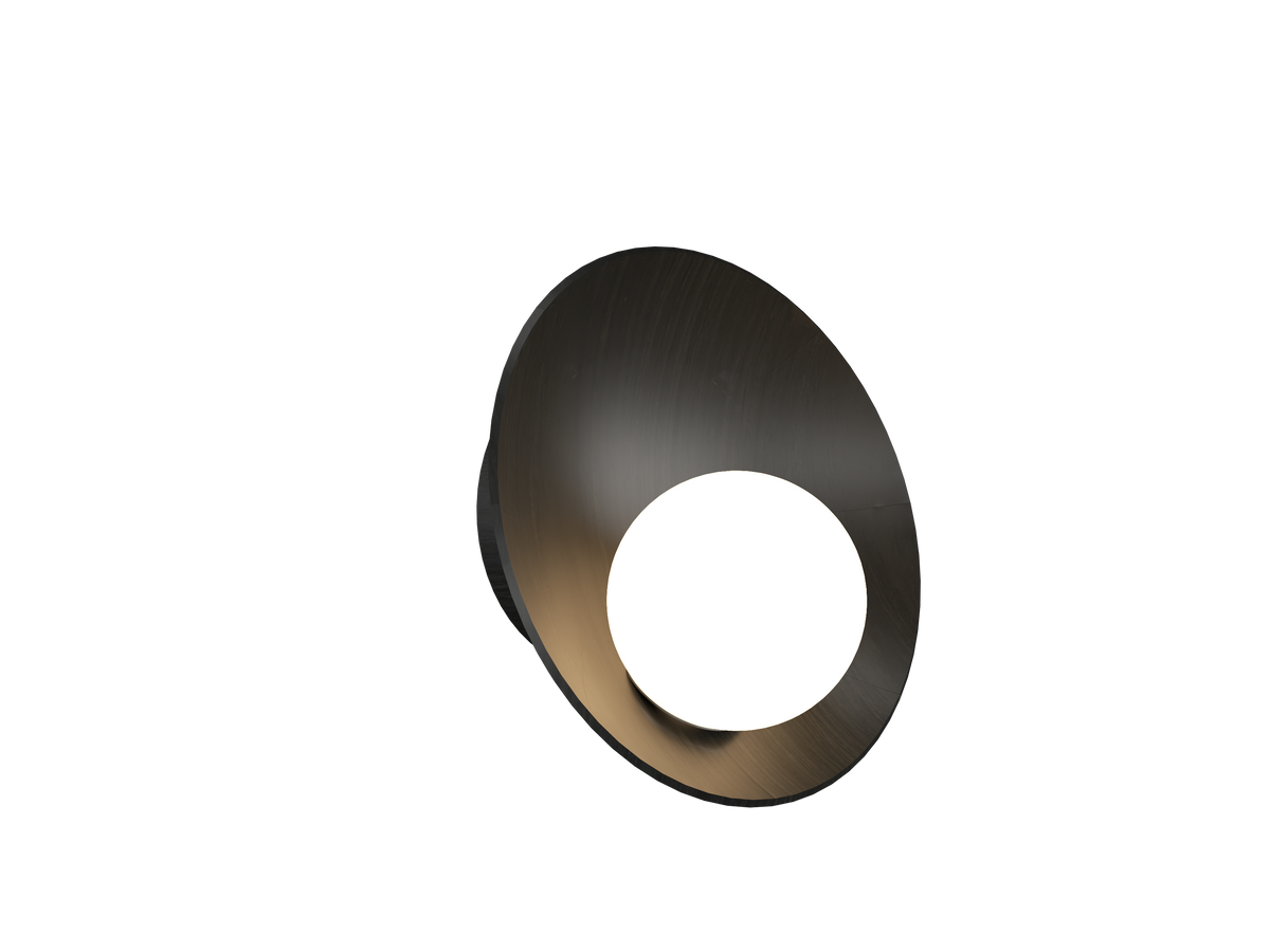 Applique murale Accord Lighting 4217.44 Oyster Accord en anthracite