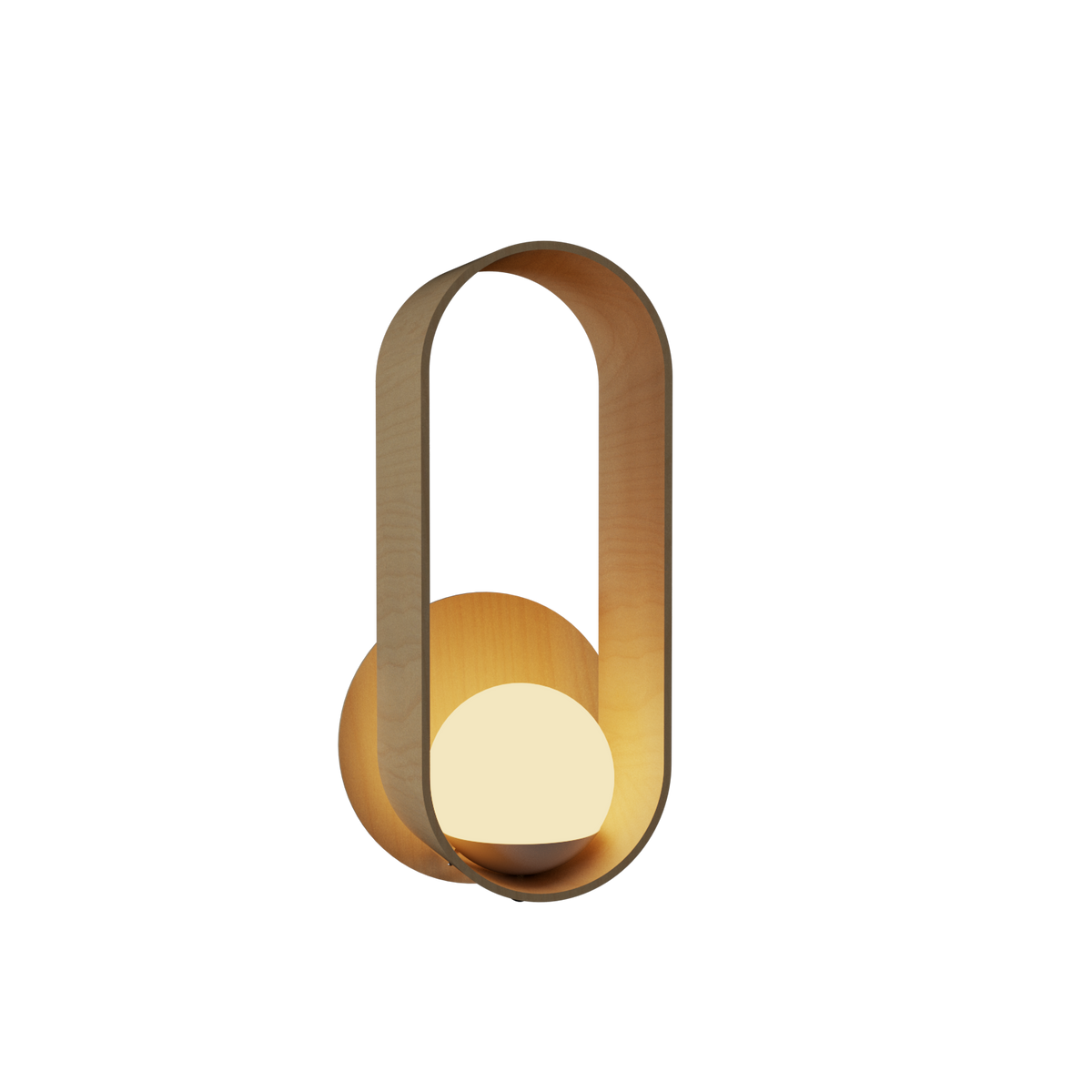 Applique murale Accord Lighting 4191.34 Sfera Accord en érable