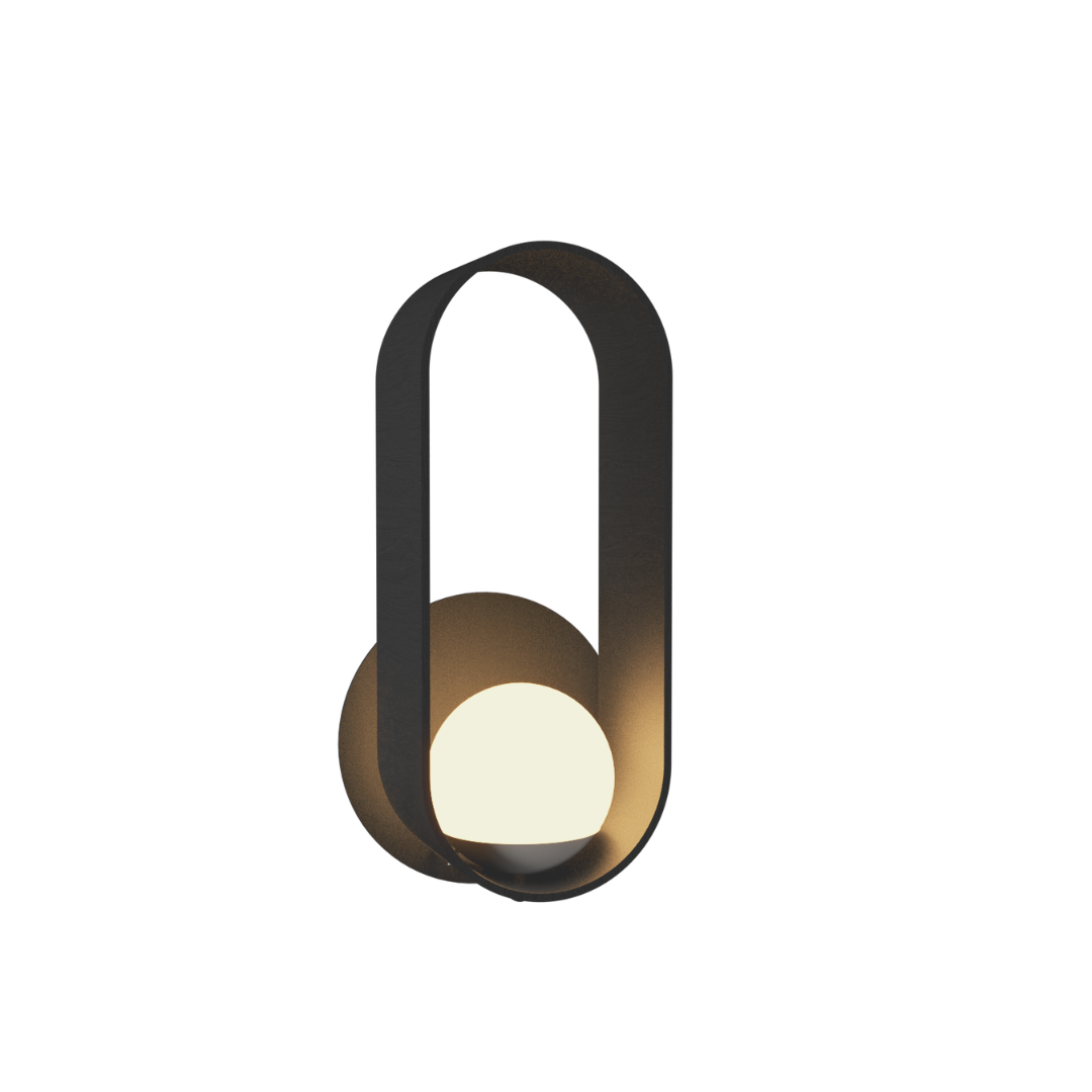 Applique murale Accord Lighting 4191.50 Sfera Accord en gris organique
