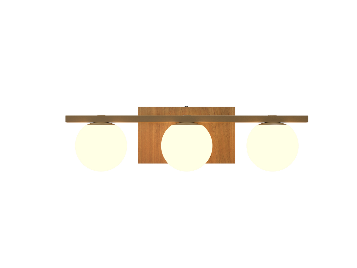 Accord Lighting 4207.09 Sfera Accord Wall Lamp in Louro Freijo