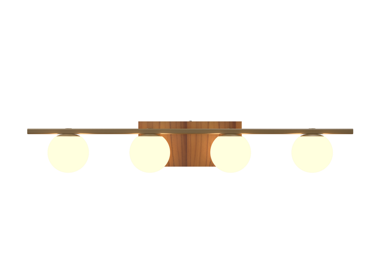 Accord Lighting 4211.12 Sfera Accord Wall Lamp in Teak