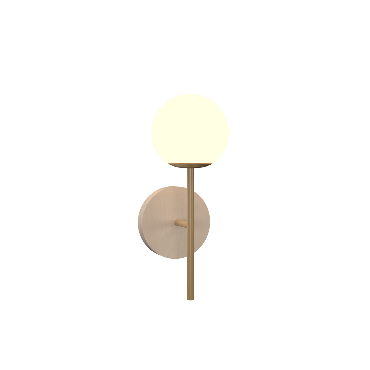 Accord Lighting 4208.48 Sfera Accord Wall Lamp in Organic Cappuccino