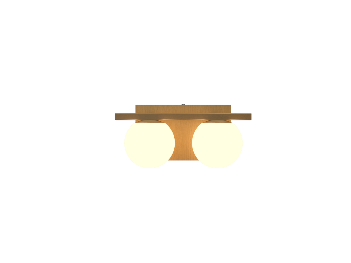 Accord Lighting 4210.49 Sfera Accord Wall Lamp in Organic Gold