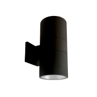 Arani UD-RD-50W-40K-V2 Cylinder LED Up and Down Wall Light in Black