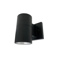Arani WL-DL-RD-10W-30K-V2 Cylinder LED Downlight Wall Light in Black