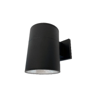 Arani WL-DL-RD-25W-40K-V2 Cylinder LED Downlight Wall Light in Black